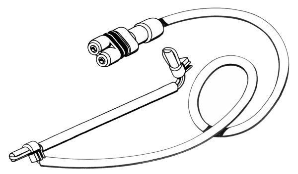 A.B.S. Warnkontakt, Bremsbelagverschleiß 39545 für Porsche