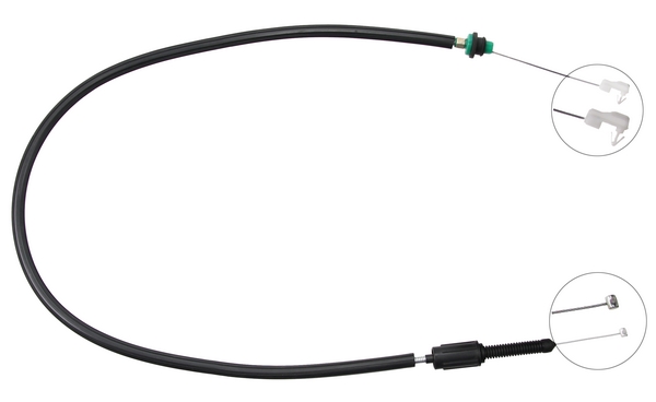 A.B.S. Gaszug k34460 für RENAULT