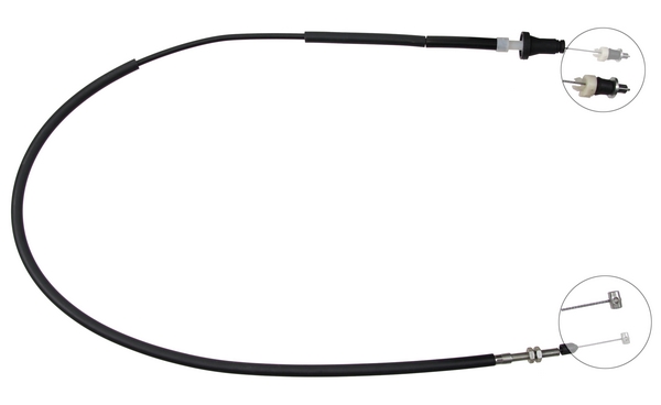 A.B.S. Gaszug k37300 für Peugeot TOYOTA