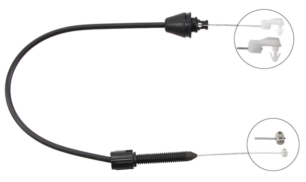 A.B.S. Gaszug k37450 für RENAULT