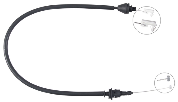 A.B.S. Gaszug k37540 für RENAULT