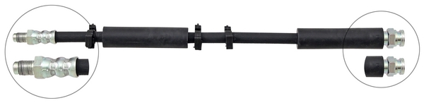 A.B.S. Bremsschlauch sl3172 für Peugeot LANCIA AUTOBIANCHI Fiat