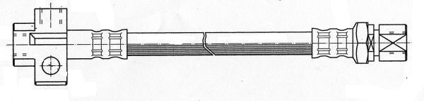 A.B.S. Bremsschlauch sl3285 für Opel Vaughall