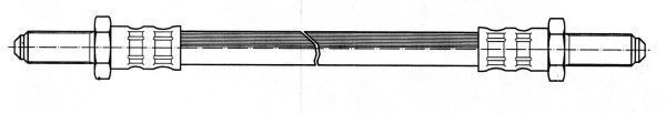 A.B.S. Bremsschlauch sl3305 für ALFAROME/Fiat/LANCI JAGUAR