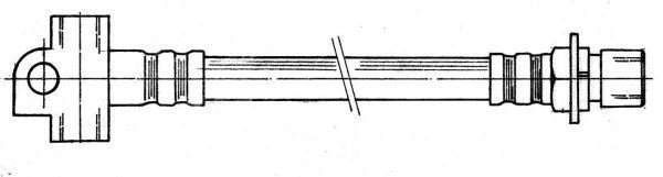 A.B.S. Bremsschlauch sl3359 für Ford