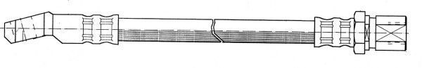 A.B.S. Bremsschlauch sl3902 für Fiat