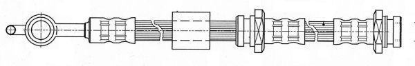 A.B.S. Bremsschlauch sl5259 für Suzuki