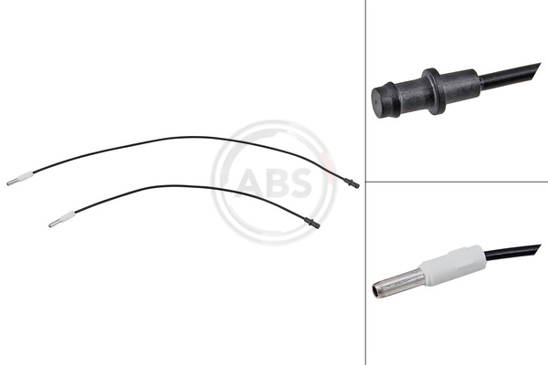 A.B.S. Warnkontakt, Bremsbelagverschleiß 39437 für Peugeot