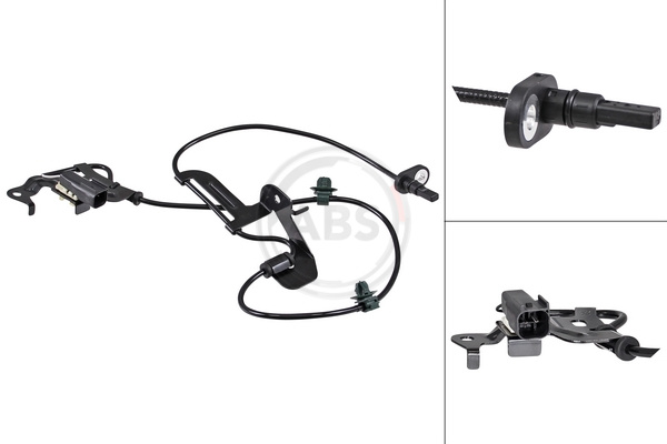 Sensor Raddrehzahl aktiver Sensor 1.205 mm Kabel A.B.S. für FORD RANGER - Bild 5