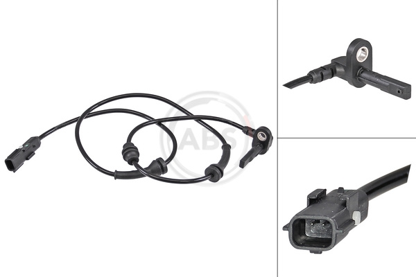 Sensor Raddrehzahl aktiver Sensor 851 mm Kabel A.B.S. für u.a. NISSAN NV400 - Image 4