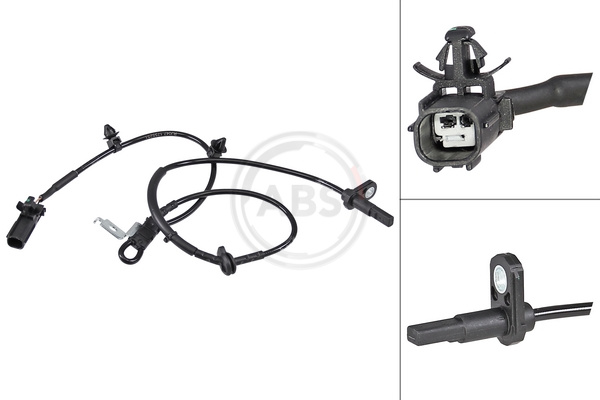 Sensor Raddrehzahl aktiver Sensor 780 mm Kabel A.B.S. für u.a. SUZUKI SX4 - Bild 4