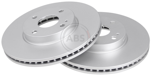 2 Bremsscheiben Vorderachse innenbelüftet Ø 258 mm 22 mm A.B.S. für u.a. MAZDA 2 - Bild 5