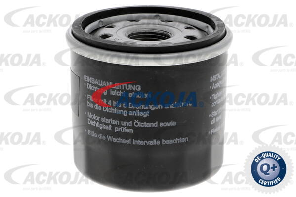 ACKOJA Ölfilter a510500 Anschraubfilter 65mm Gewindemaß3/4-16 UNF für Opel Volvo GM Fiat CHEVROLET Subaru DAIHATSU TOYOTA Suzuki PERODUA