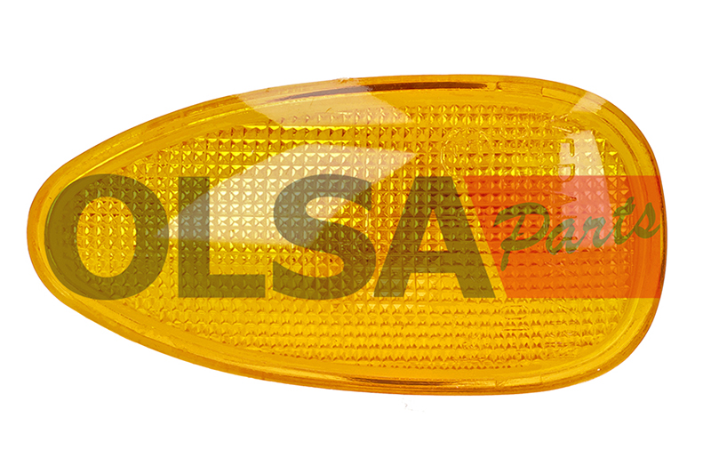 AIC Blinkleuchte vorne links mit Lampenträger Gelb für FIAT 0046450200 46450200 0000007767731 72163