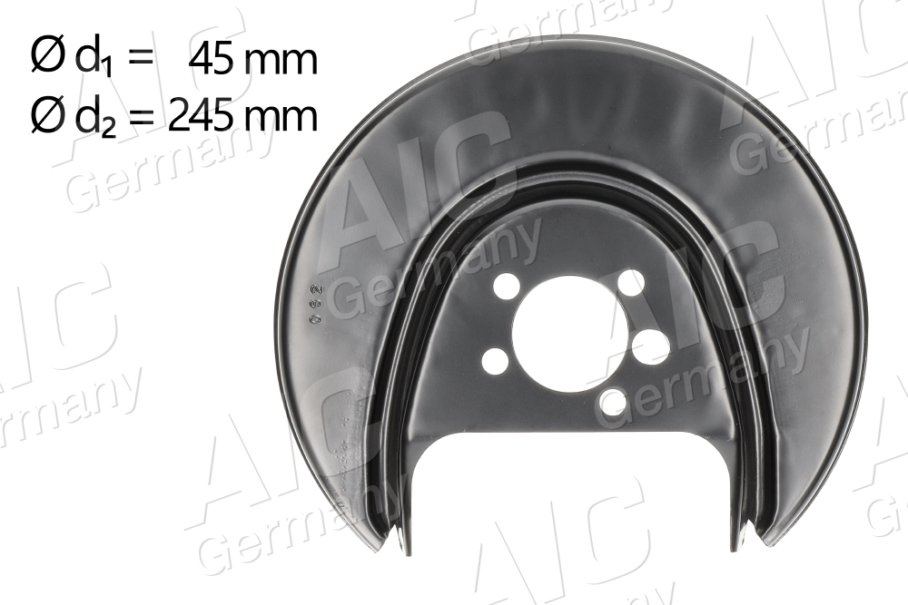 AIC Spritzblech, Bremsscheibe 56016 Hinterachse rechts für VAG