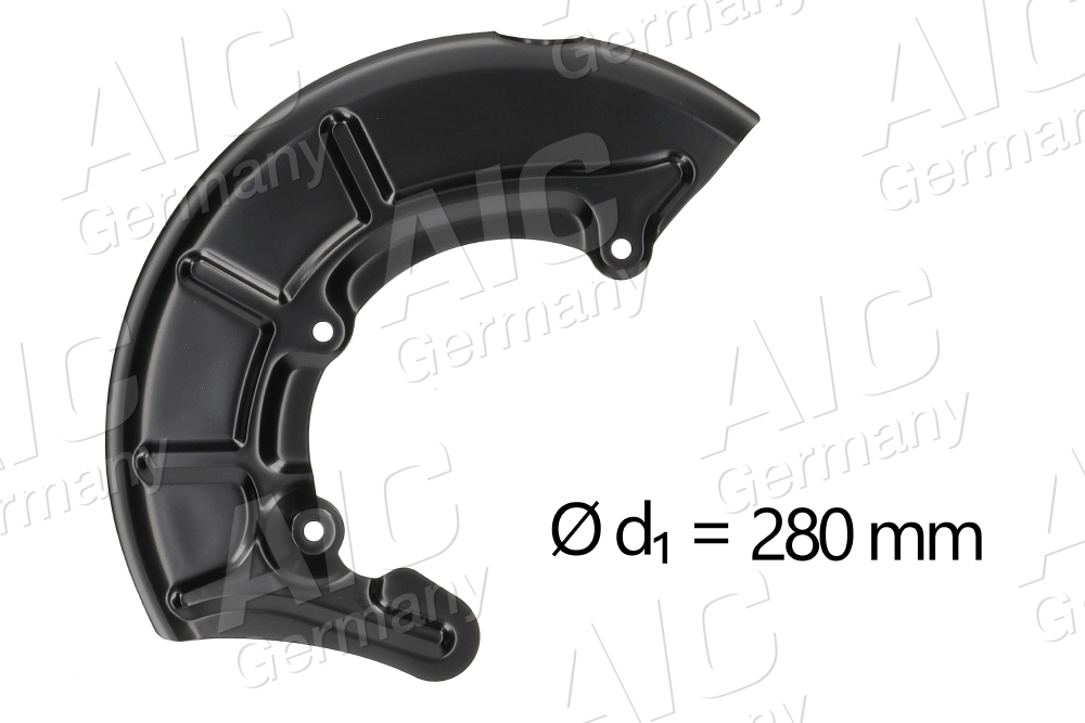 AIC Spritzblech, Bremsscheibe 71370 Vorderachse links für VAG