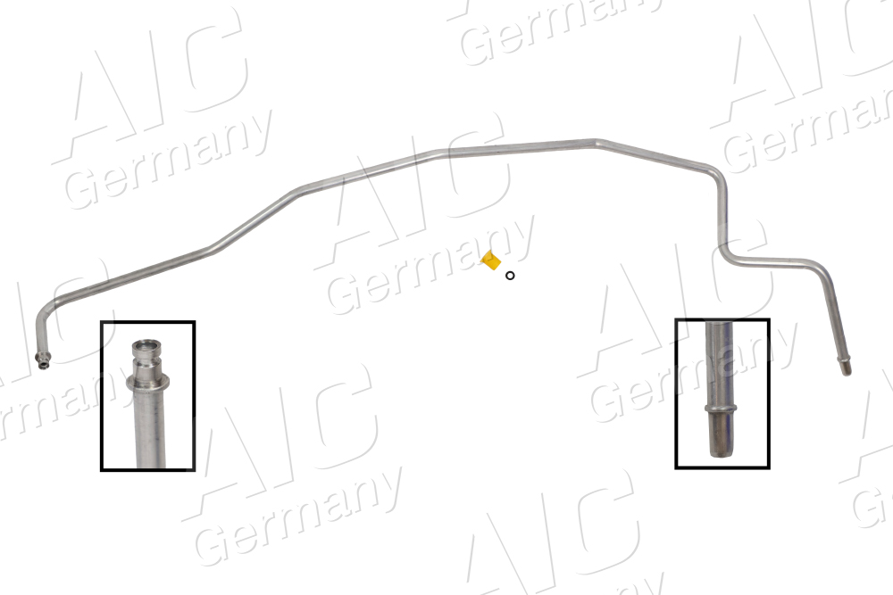 AIC Hydraulikschlauch, Lenkung Premium Quality, Erstausrüsterqualität 58458 von Lenkgetriebe nach Ausgleichsbehälter für Ford