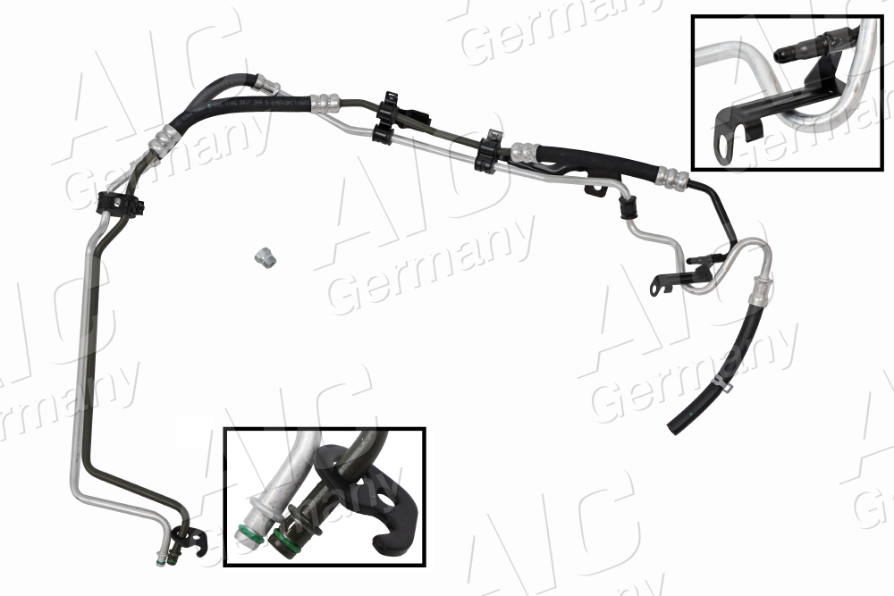 AIC Hydraulikschlauch, Lenkung Original Quality 58921set von Ausgleichsbehälter nach Hydraulikpumpe für Ford