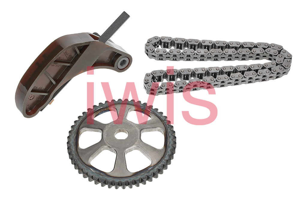 AIC Kettensatz, Ölpumpenantrieb Steuerkettensatz iwis Original komplett, Made in Germany 59108set für VAG