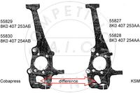AIC Achsschenkel, Radaufhngung "Original AIC Quality", Art.-Nr. 55829
