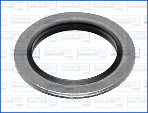 AJUSA Dichtring, Ölablassschraube 00502300 für Opel CHEVROLET Iveco Mercedes NISSAN RENAULT Fiat