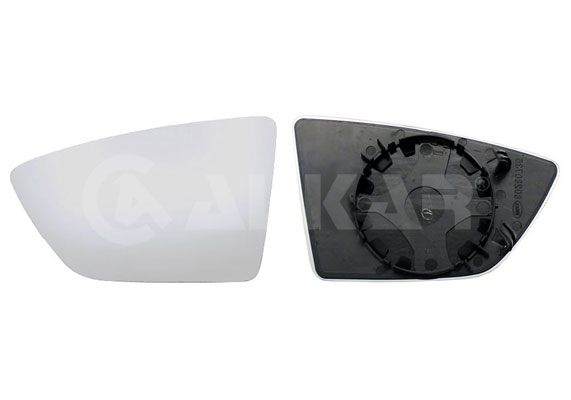 ALKAR Spiegelglas, Außenspiegel 6433807 links für SEAT
