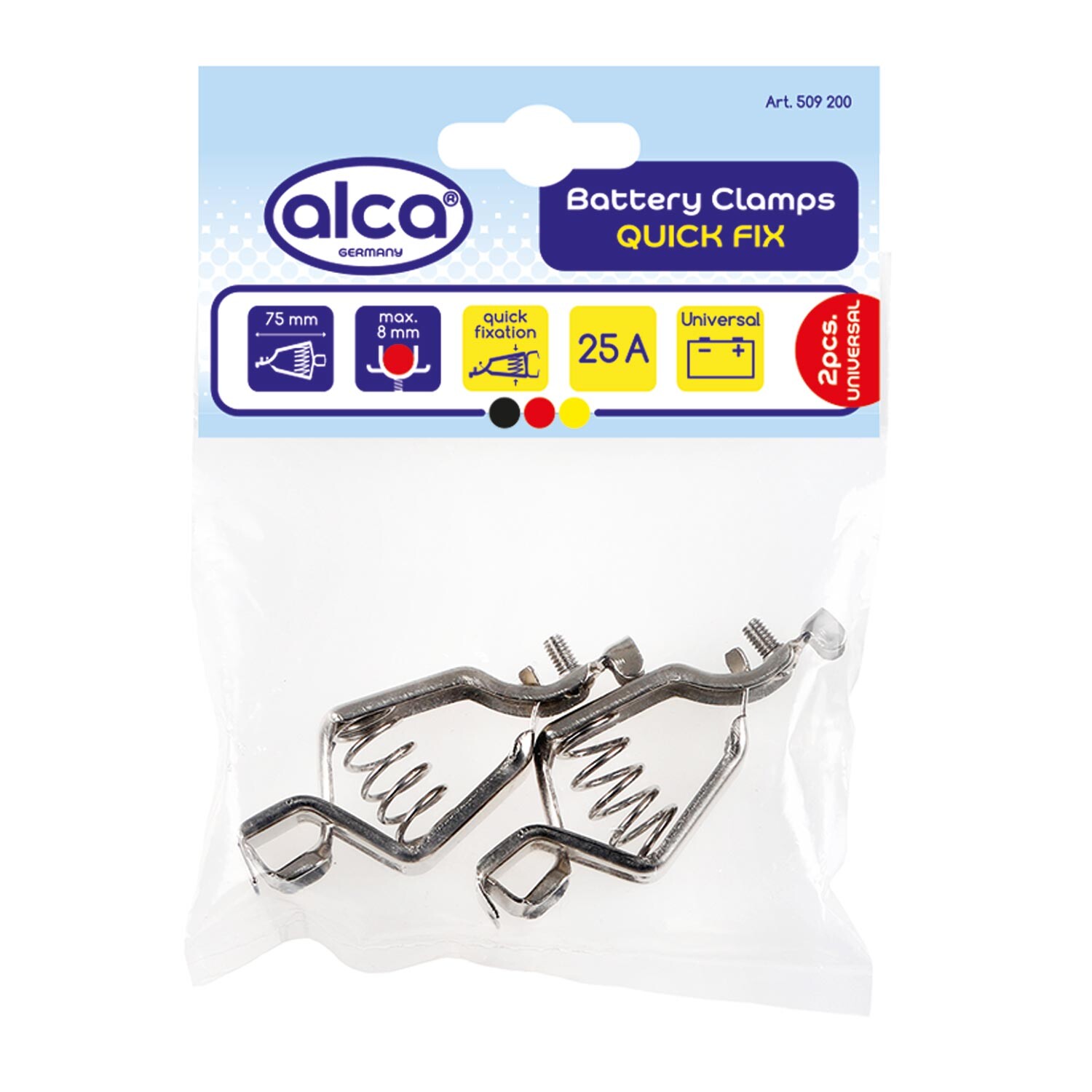 ALCA Batteriepolklemme Batterie-Klemmen Set 2 St. 25 A 509200