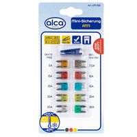 ALCA Sicherung "Mini-Sicherungen 5 A - 30 A; 10 St. Blister", Art.-Nr. 670000