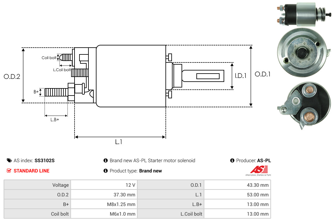 AS-PL ss3102s für NISSAN