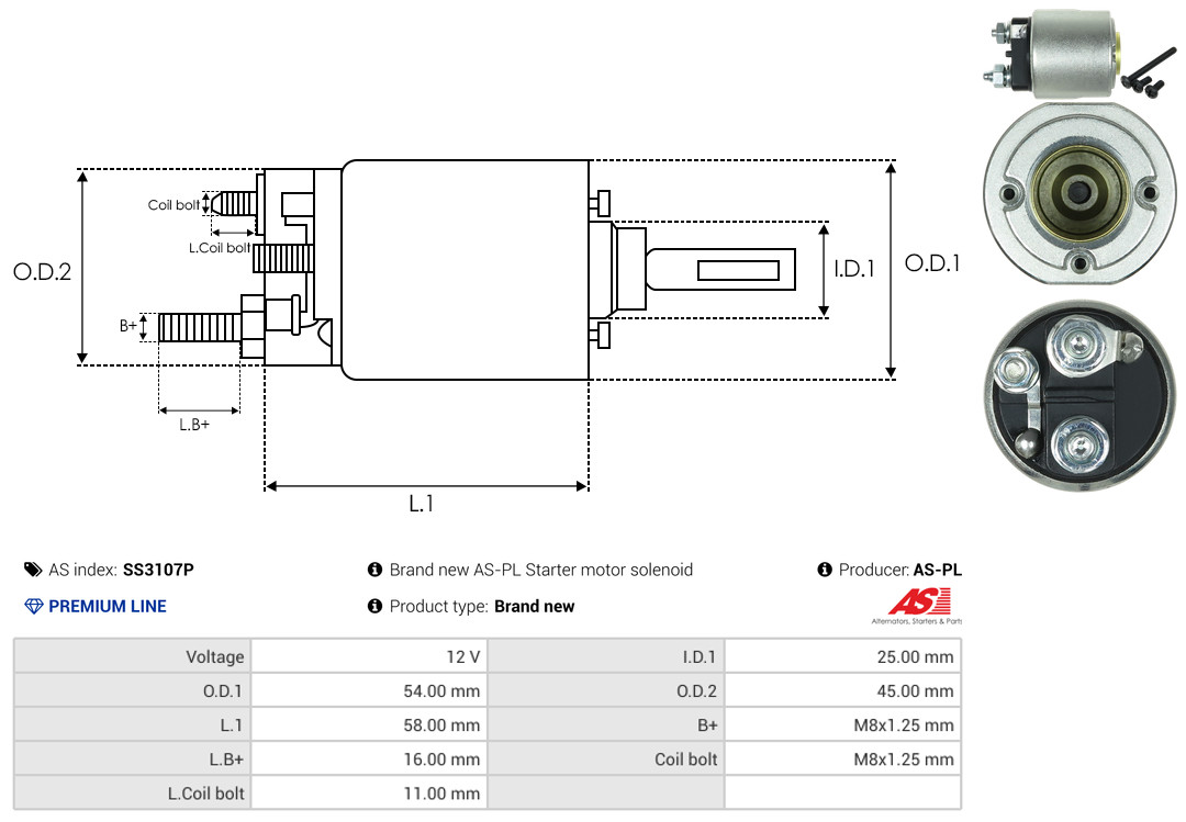 AS-PL ss3107p für Ford