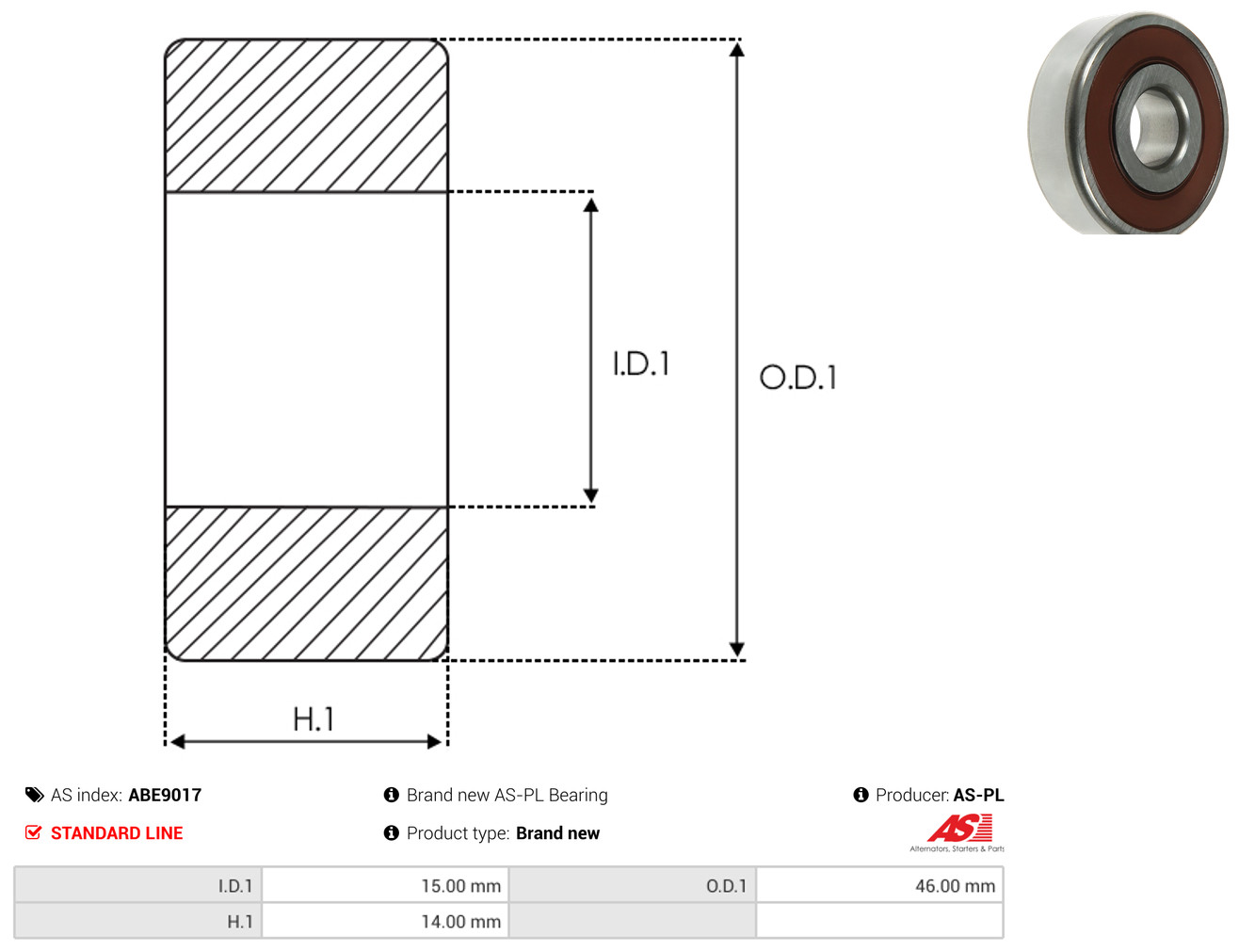 As-Pl Lager Abe9017