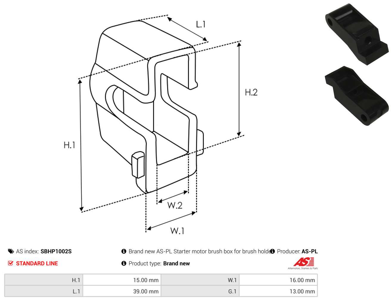 AS-PL SBHP1002S