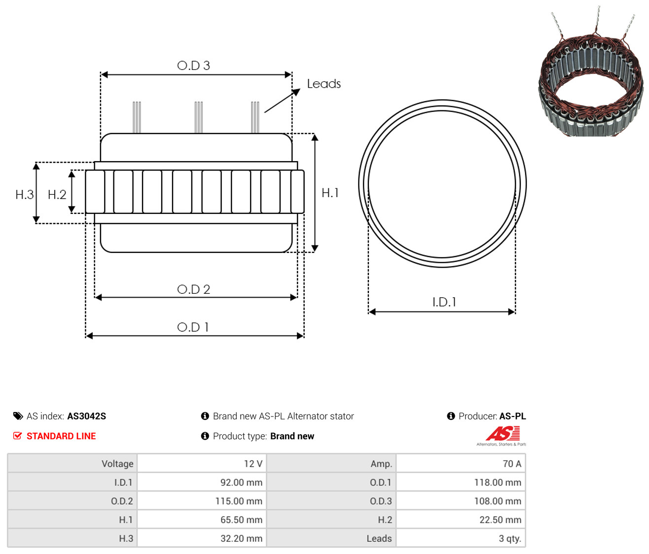 AS-PL AS3042S Ständer für Generator - Bild 6