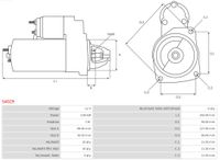 AS-PL Starter "Brandneu | AS-PL | Anlasser", Art.-Nr. S4029