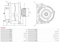 AS-PL Generator "Wiederaufbereitet | AS-PL | Lichtmaschinen", Art.-Nr. A3056PR