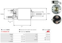 AS-PL Magnetschalter, Starter "Brandneu | AS-PL | Anlassermagnetschalter", Art.-Nr. SS2043