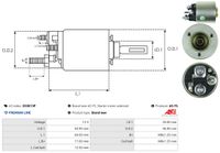AS-PL Magnetschalter, Starter "Brandneu | AS-PL | Anlassermagnetschalter", Art.-Nr. SS3013P