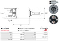AS-PL Magnetschalter, Starter "Brandneu | AS-PL | Anlassermagnetschalter", Art.-Nr. SS5060