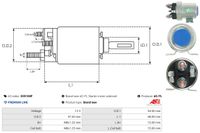 AS-PL Magnetschalter, Starter "Brandneu | AS-PL | Anlassermagnetschalter", Art.-Nr. SS9158P
