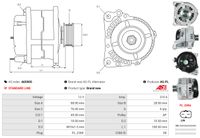 AS-PL Generator "Brandneu | AS-PL | Lichtmaschinen", Art.-Nr. A6590S