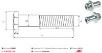 AS-PL Reparatursatz, Unterdruckpumpe (Bremsanlage) "Brandneu | AS-PL | Lichtmaschinenpumpe-reparaturs�tze", Art.-Nr. P4005S