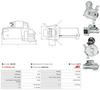 AS-PL Starter "Brandneu | AS-PL | Anlasser  | 428000-3640", Art.-Nr. S6373S