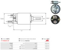 AS-PL Magnetschalter, Starter "Brandneu | AS-PL | Anlassermagnetschalter", Art.-Nr. SS5016