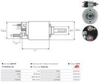 AS-PL Magnetschalter, Starter "Brandneu | AS-PL | Anlassermagnetschalter", Art.-Nr. SS9147P