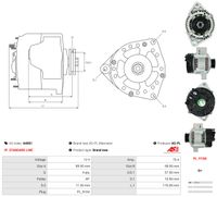 AS-PL Generator "Brandneu | AS-PL | Lichtmaschinen | 63341896", Art.-Nr. A4061