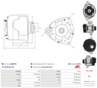 AS-PL Generator "Wiederaufbereitet | AS-PL | Lichtmaschinen", Art.-Nr. A4061PR