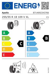 Apollo Winterreifen "255/55R18 109V - Aspire XP Winter", Art.-Nr. AL25555018VAXWA02