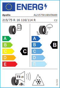 Apollo Ganzjahresreifen "[Apollo] 215/75R16 116/114R - Altrust All Season", Art.-Nr. AL21575016RATAA00