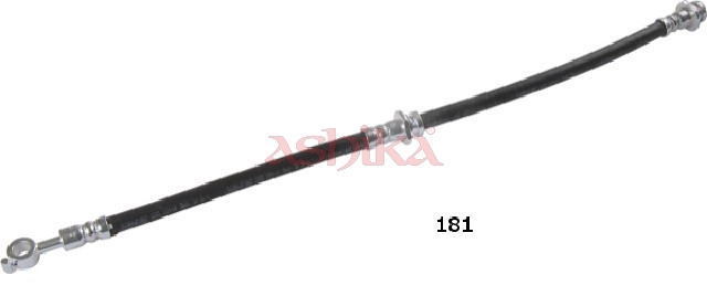 ASHIKA Halter, Bremsschlauch 6901181 Hinterachse links für NISSAN