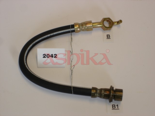 ASHIKA Halter, Bremsschlauch 69022042 Hinterachse rechts für TOYOTA